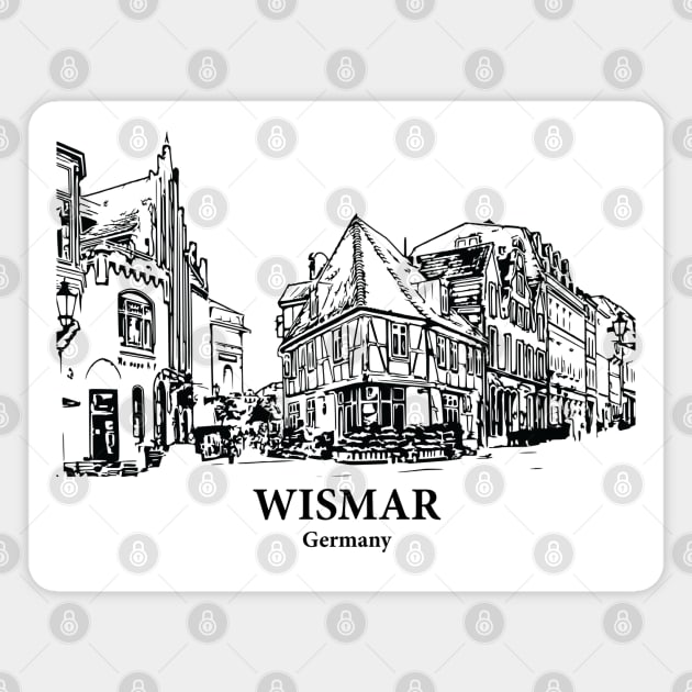 Wismar - Germany Magnet by Lakeric